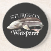 Dessous De Verre En Grès Sturgeon Whisperer (Devant)