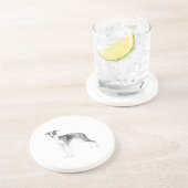 Dessous De Verre En Grès Style grec italien (Côté)