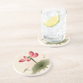 Dessous De Verre En Grès Style oriental Lotus (Côté)