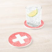 Dessous De Verre En Grès Suisse (Côté)