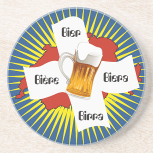 Dessous De Verre En Grès Suisse - Suisse - Svizzera - Svizra - Switzerland