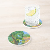 Dessous De Verre En Grès Summer Path (Côté)