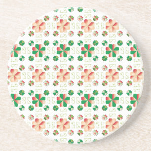 Dessous De Verre En Grès SUN traditionnel letton motif géométrique X