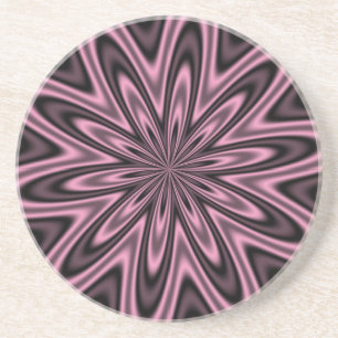 Dessous De Verre En Grès Sunburst Daisy
