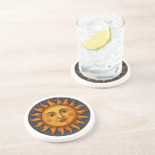 Dessous De Verre En Grès Sunface (Côté)