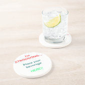 Dessous De Verre En Grès Support FORT de boisson (Côté)