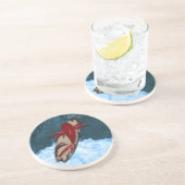 Dessous De Verre En Grès Surf (Côté)