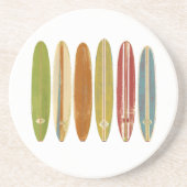 Dessous De Verre En Grès Surf de Longboard (Devant)