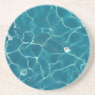 Dessous De Verre En Grès Surface de l'eau (Style 9) Peinture à l'huile
