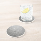 Dessous De Verre En Grès Surface lunaire dans l'espace extra-atmosphérique (Côté)