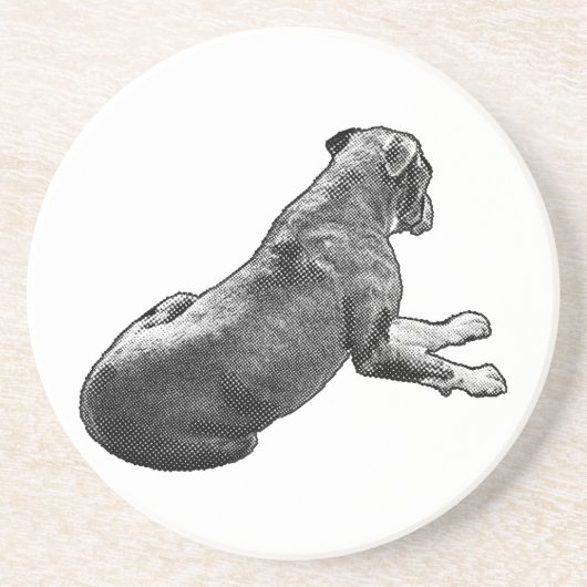 Dessous De Verre En Grès Suspendre À Côté D'Un Regard (Devant)