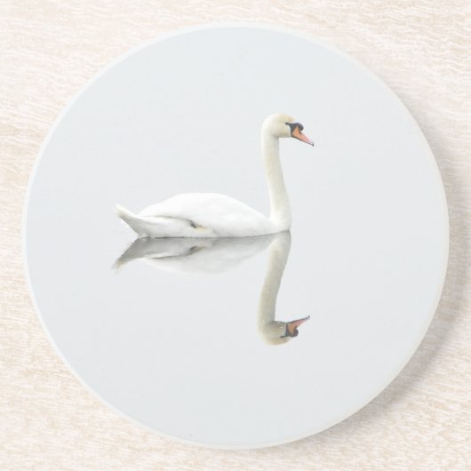Dessous De Verre En Grès Swan (Devant)