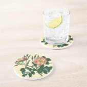 Dessous De Verre En Grès Sweet Briar Rose (Côté)