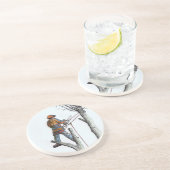 Dessous De Verre En Grès Sycamore et 020t (Côté)