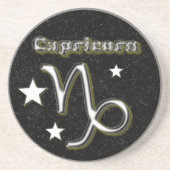 Dessous De Verre En Grès Symbole Capricorne (Devant)