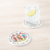 Dessous De Verre En Grès Symbole du Maryland (Côté)