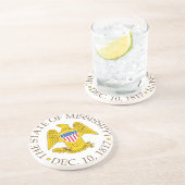 Dessous De Verre En Grès Symbole du Mississippi (Côté)