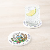 Dessous De Verre En Grès Symbole Idaho (Côté)