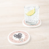 Dessous De Verre En Grès SYMBOLE Zodiaque (Côté)