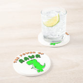 Dessous De Verre En Grès T-Rex La Puissance De La Révolution (Côté)