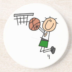 Dessous De Verre En Grès T-shirts et cadeaux de basket-ball tir en suspensi