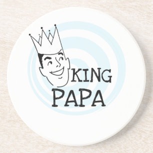 Dessous De Verre En Grès T-shirts et cadeaux King Papa
