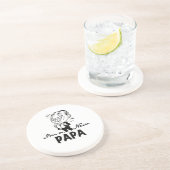 Dessous De Verre En Grès T-shirts et cadeaux pour papa nouveau souriant (Côté)