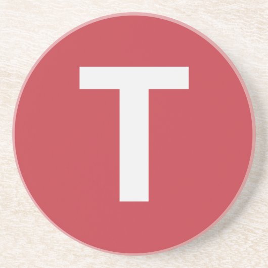 Dessous De Verre En Grès T Third Street Icon Coaster (Devant)