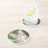 Dessous De Verre En Grès Tabby Kitten (Côté)