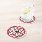 Dessous De Verre En Grès Tableau (Côté)