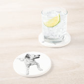 Dessous De Verre En Grès Tableau cidre, pivot joyeux (Côté)