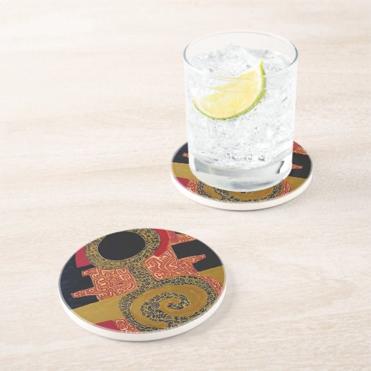 Dessous De Verre En Grès Tablier en grès (Côté)