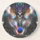 Dessous De Verre En Grès Taidushan Sai Esprit De Pouvoir WD (Devant)