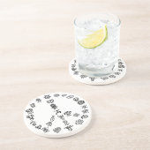 Dessous De Verre En Grès Taino Peace (Côté)