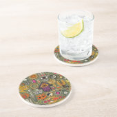 Dessous De Verre En Grès talismans mousse (Côté)