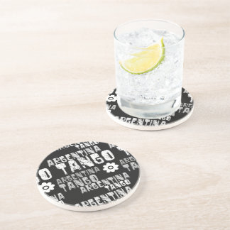 Dessous De Verre En Grès Tango de l'Argentine
