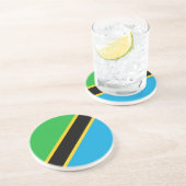 Dessous De Verre En Grès Tanzanie (Côté)