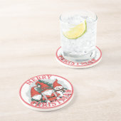 Dessous De Verre En Grès Tapis de Noël Gnomes (Côté)