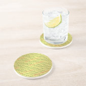 Dessous De Verre En Grès Tapis de Noël joyeux (Côté)
