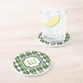 Dessous De Verre En Grès Tapis de pierre argyle rétro (Côté)