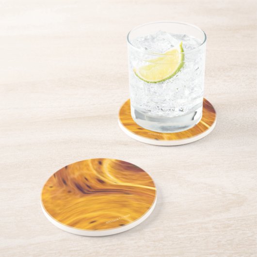 Dessous De Verre En Grès Tapis de pierre Magic Sky "Vénus" (Côté)