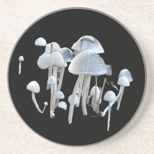 Dessous De Verre En Grès Tapis de souris Champignons (Devant)
