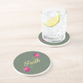 Dessous De Verre En Grès Tapis de verre de foi (Côté)