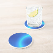 Dessous De Verre En Grès Tapisserie Abstraite (Côté)