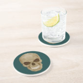 Dessous De Verre En Grès Tapisseries Crâne Sous-verres (Côté)