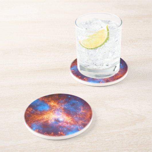 Dessous De Verre En Grès Tarantula Nebula (Côté)