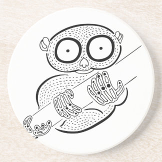 Dessous De Verre En Grès Tarsier