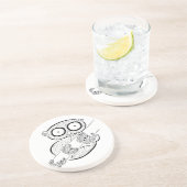 Dessous De Verre En Grès Tarsier (Côté)