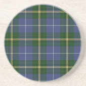 Dessous De Verre En Grès Tartan de la Nouvelle-Écosse (Devant)