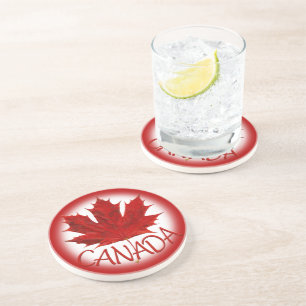 Dessous De Verre En Grès Tasse Canada Souvenir Canada Tasse Feuille d'Érabl